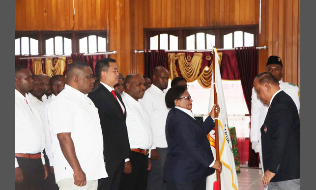 Wagub Minta KONI Papua Tengah Fokus pada Cabang Unggulan dan Transparan Menuju PON 2028