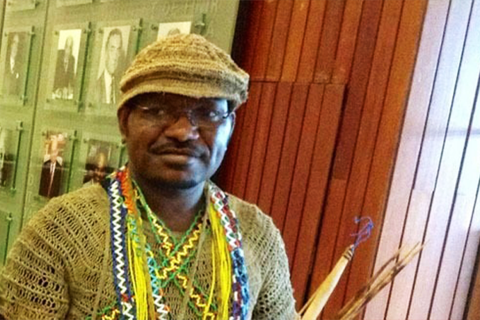 Dukung Wisata Papua, Titus Pekei Kunjungi Disbudpar Deiyai