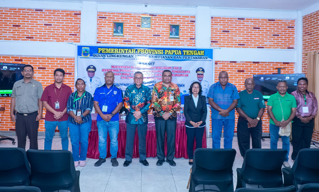 DLHKP Papua Tengah Susun RPPLH 2025 | Papuaposnabire - Baca! Biar Ko Tau